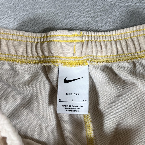 Nike Pants Mens Small Biege Standard Issue Dri-Fit Basketball CK6365-252 - Picture 4 of 11